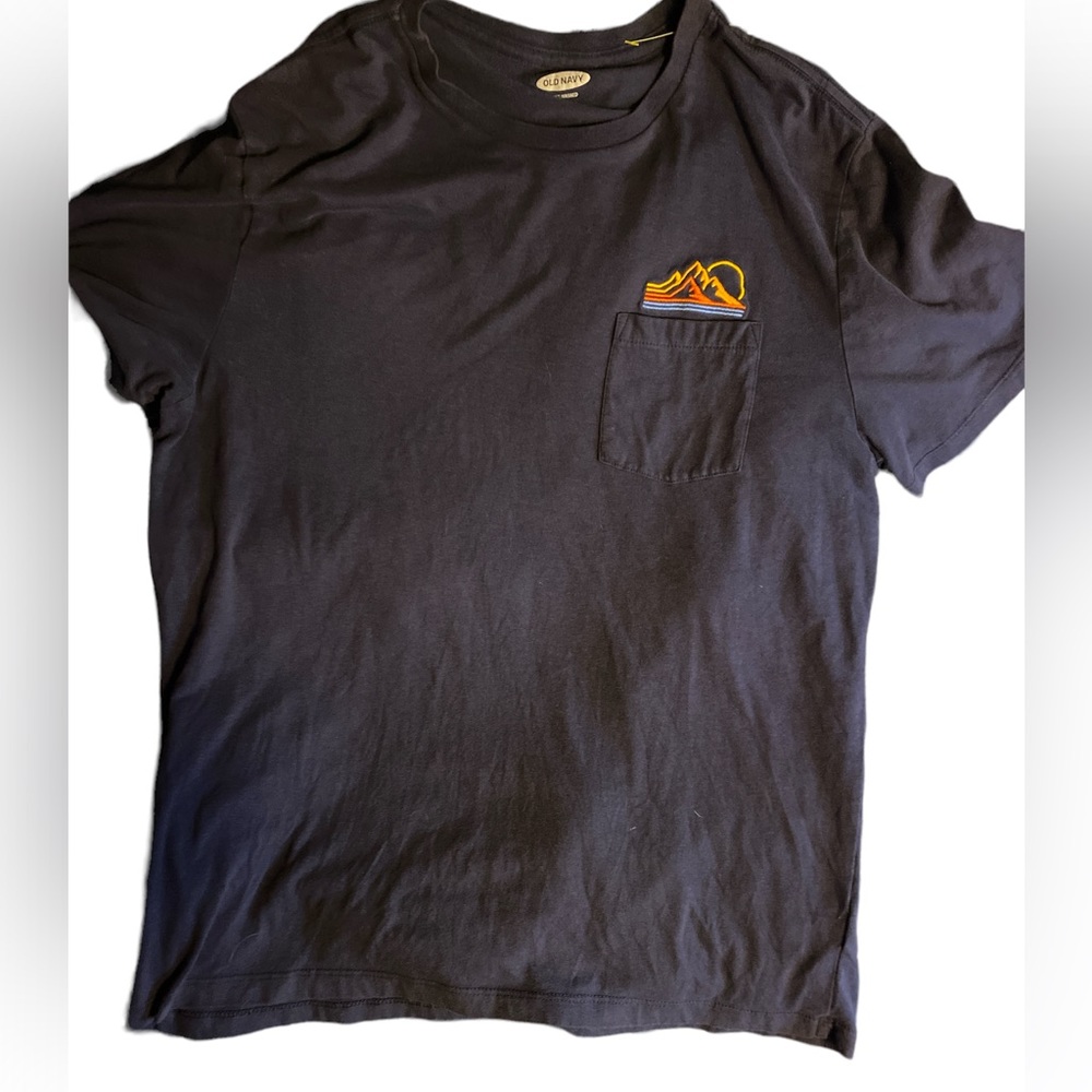 Mountain embroidered Shirt Outdoors